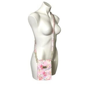 Luv Betsey by Betsey Johnson Floral Darcey Crossbody Pink New With Tag